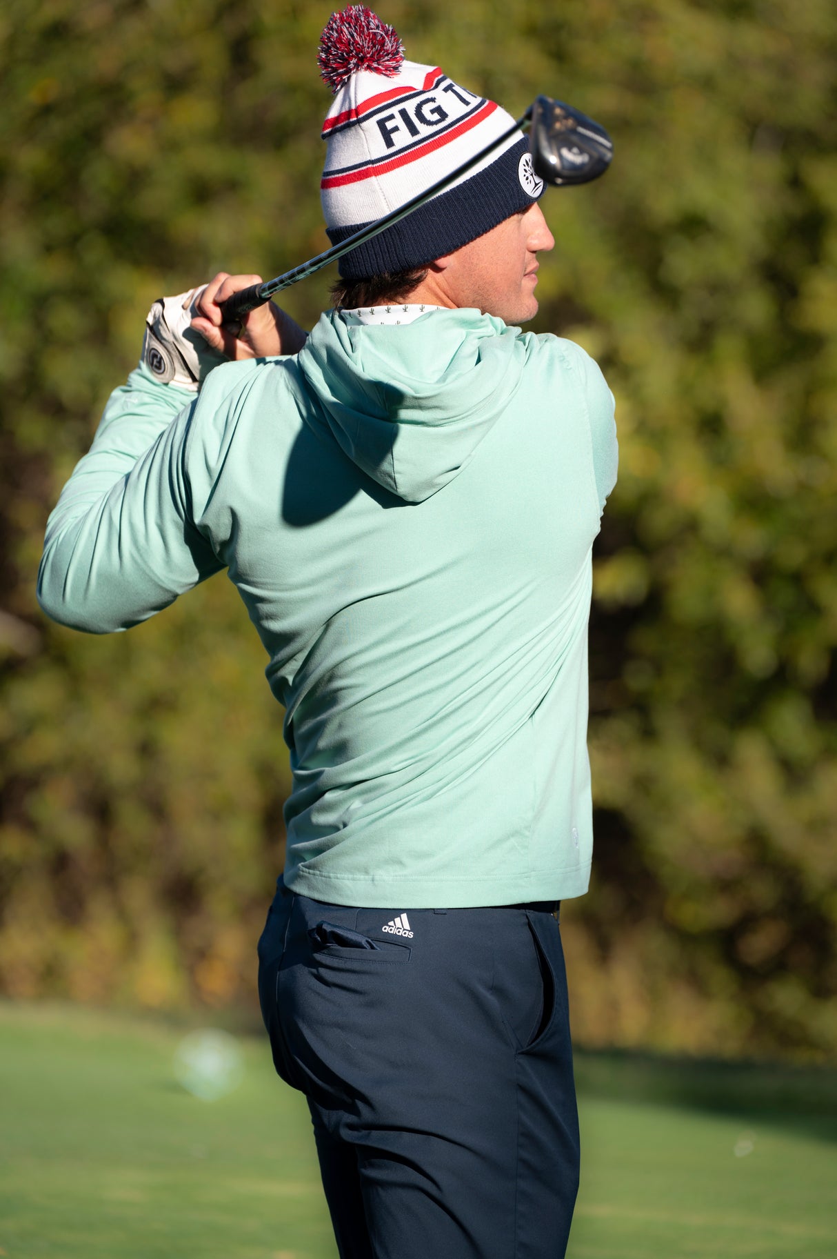 Performance Hoodie - Aqua