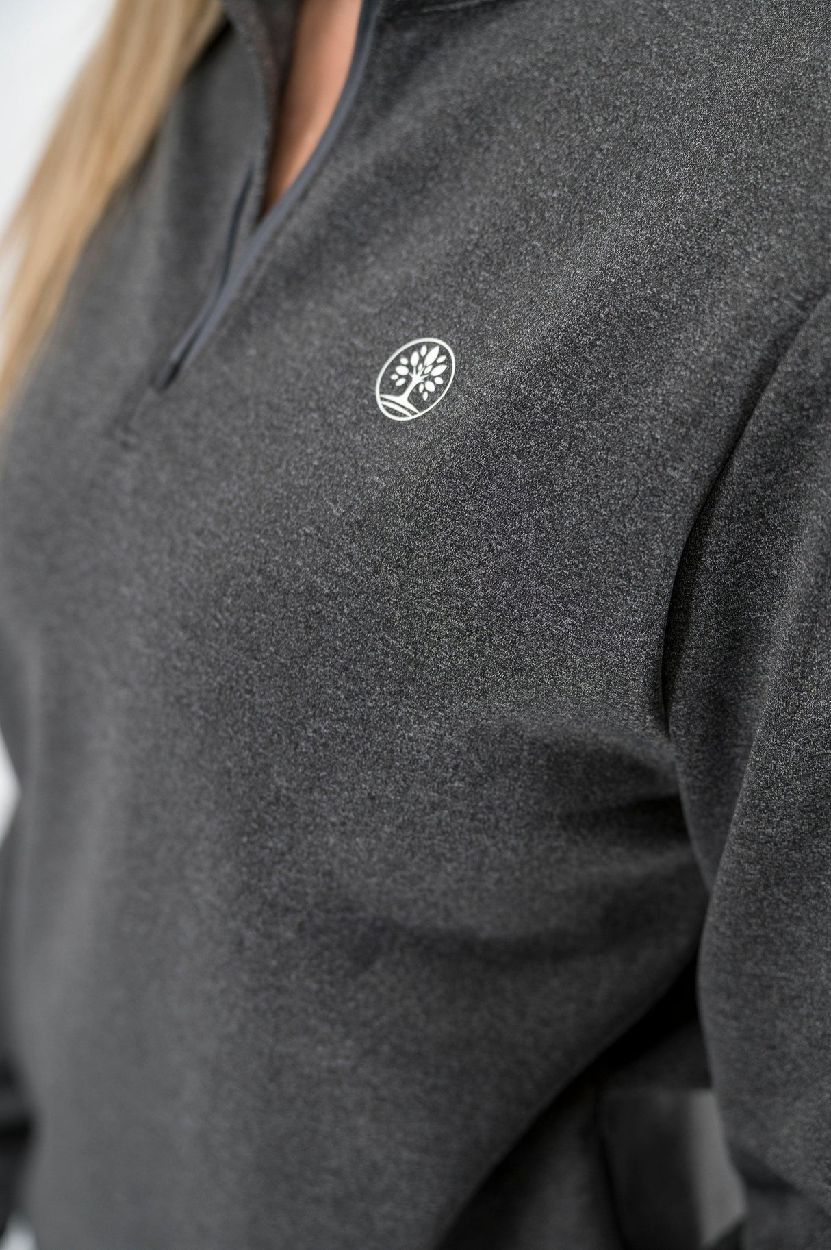 Grey Christian Golf Pullover