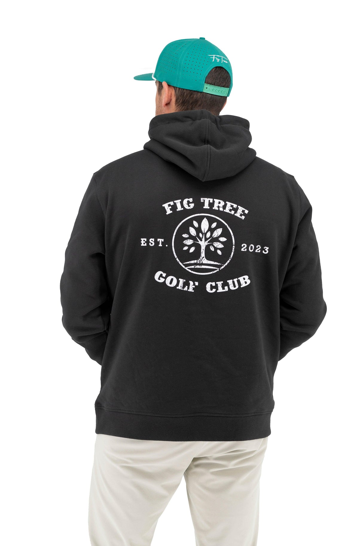 Cross Black Christian Golf Hoodie