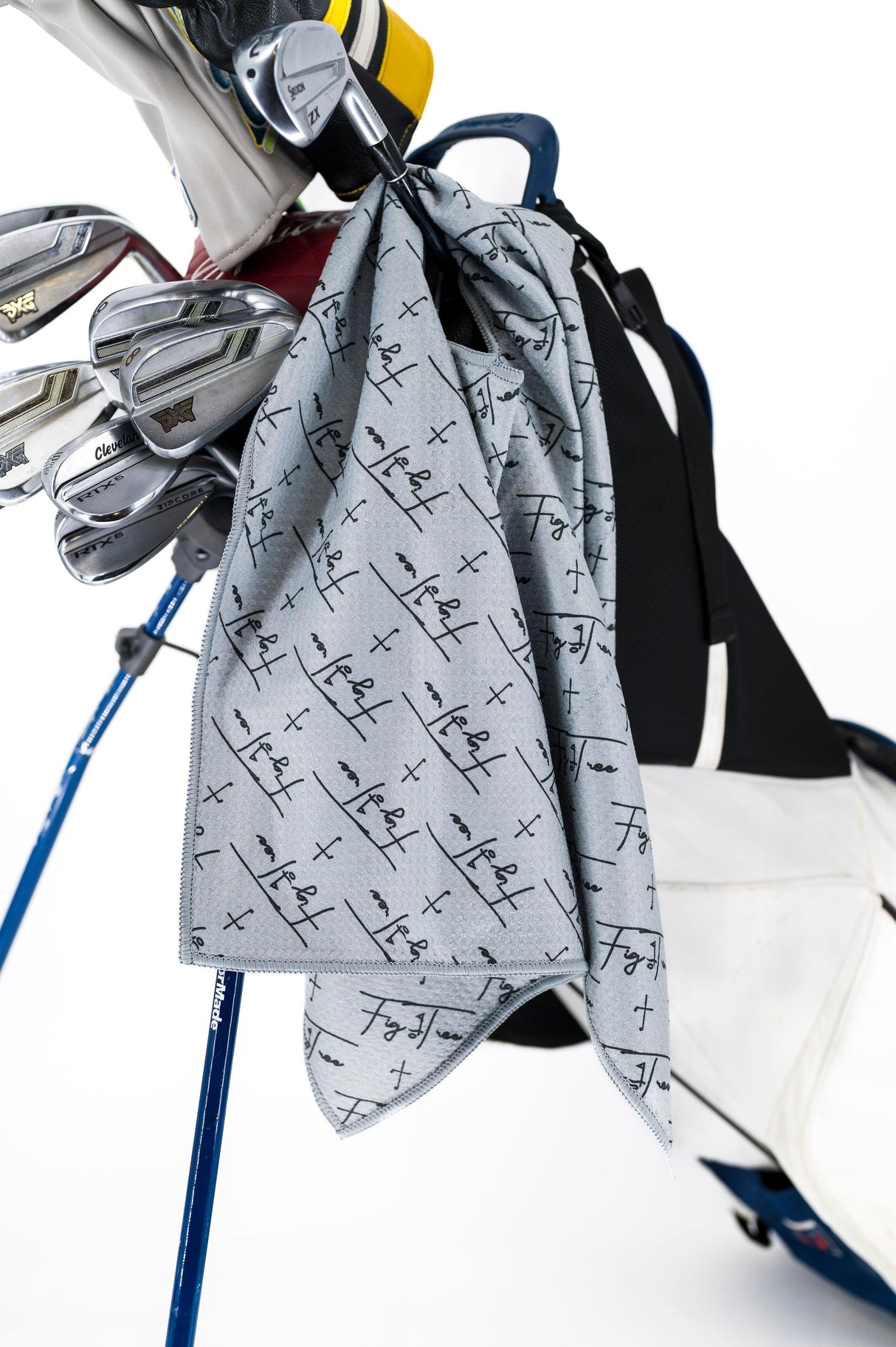Ultra-Absorbent Microfiber Golf Towel with Fig Tree Golf Logo