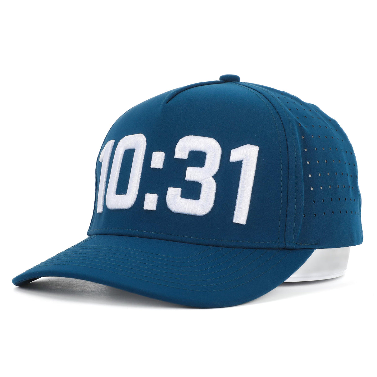10:31 Snapback Perforated Golf Hat – Christian Golf Cap