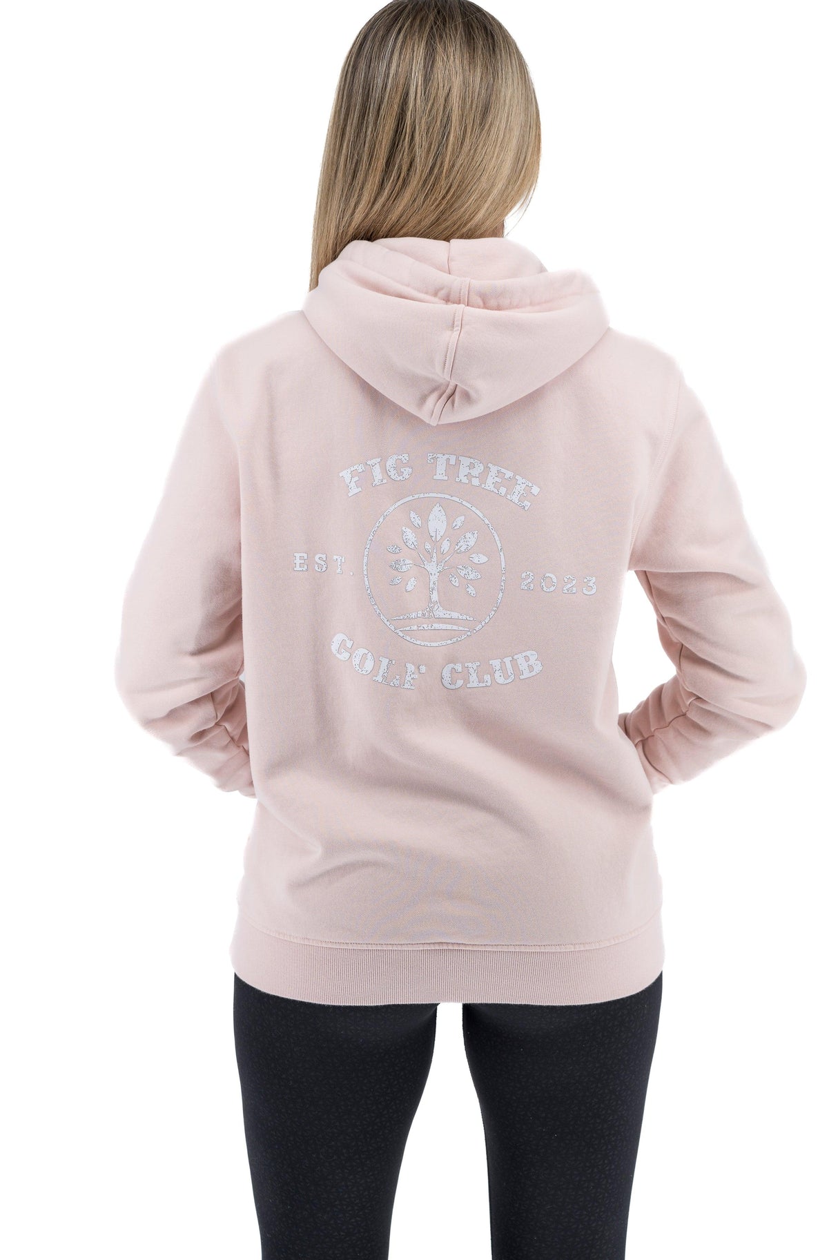 Cross Pink Christian Golf Hoodie