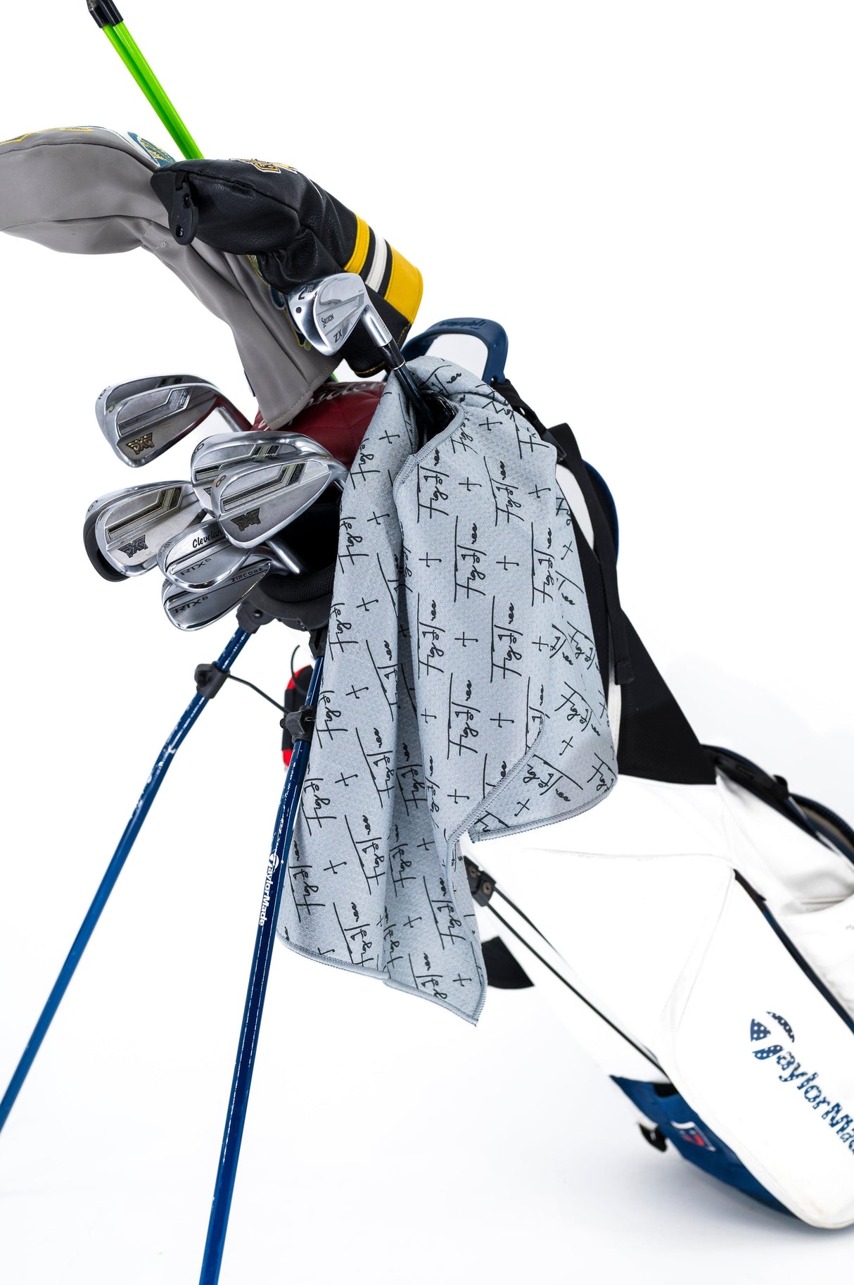 Faith-Based Golf Towel for Keeping Clubs Clean