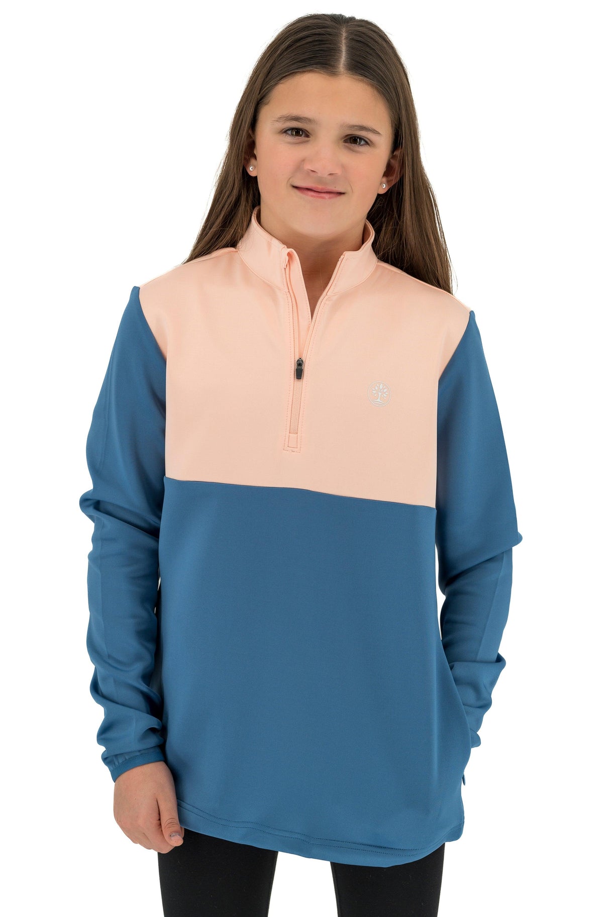 Moisture-Wicking Christian Golf Pullover with Embroidered Cross
