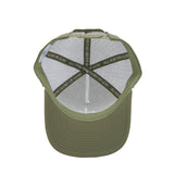 Club Cross Snapback Perforated Hat - OD Green