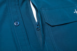 Performance Button Up - Navy