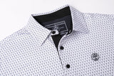 The Cross Christian Golf Polo - Black