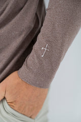 Performance Hoodie - Brown Wood