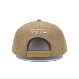 Club Cross Snapback Perforated Hat - Desert Tan