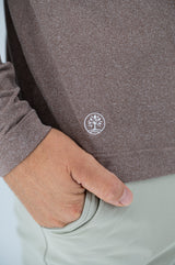 Performance Hoodie - Brown Wood