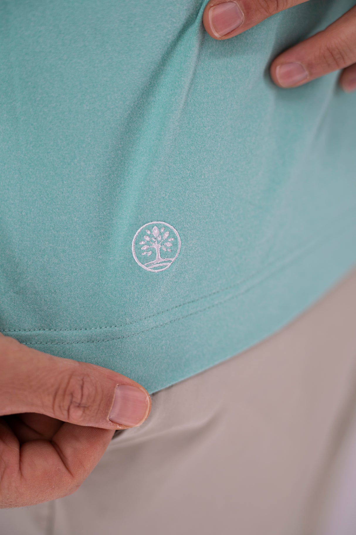 Performance Hoodie - Aqua
