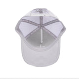 Club Cross Snapback Perforated Hat - Gray