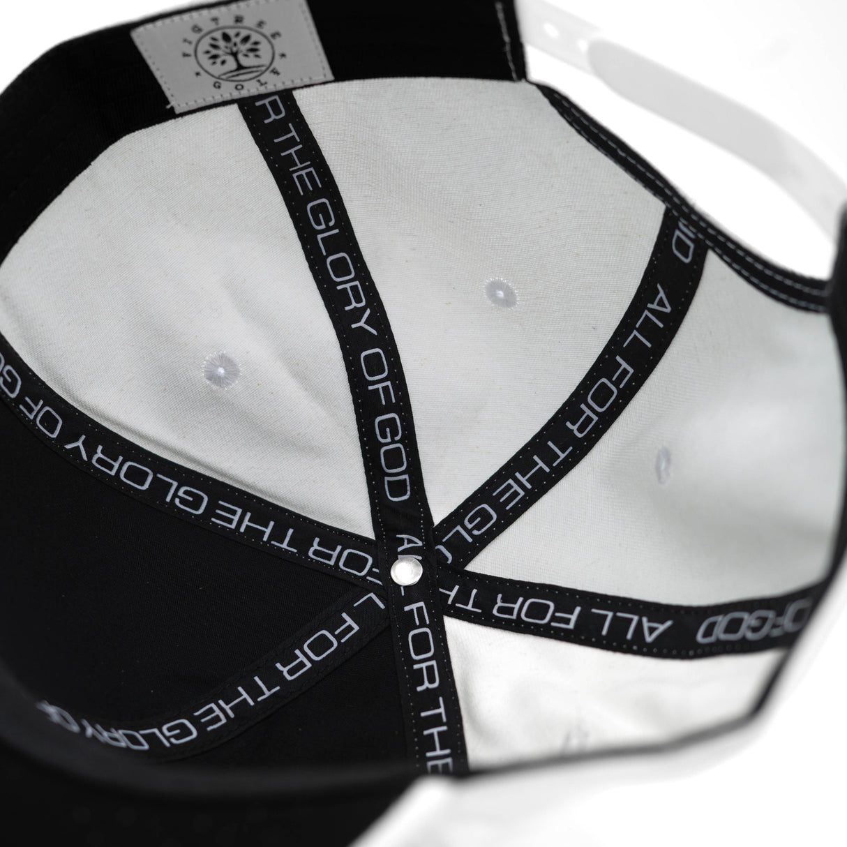 The Cross - Flat Bill Snapback White