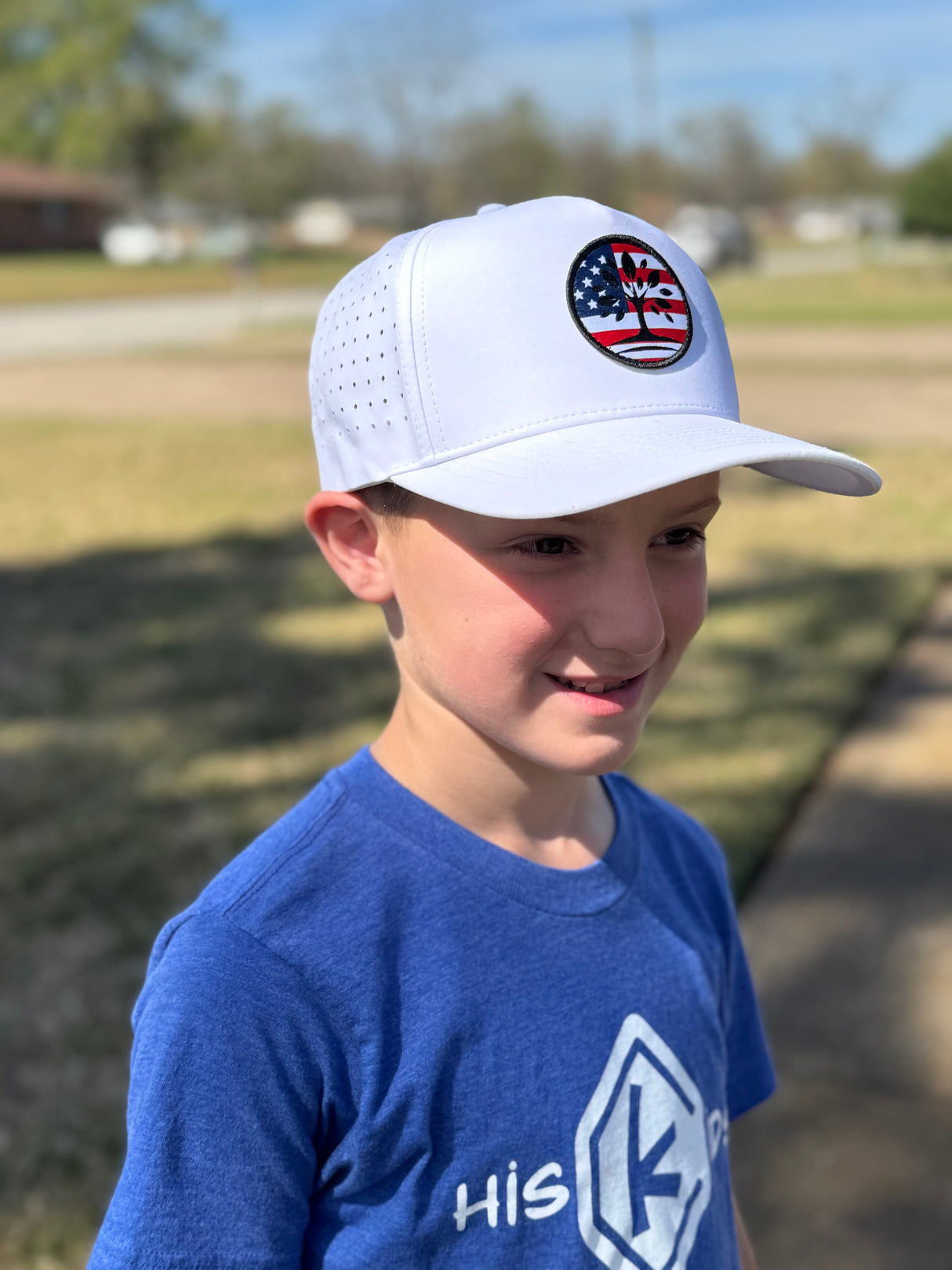 YOUTH - Liberty Fig Tree Snapback Perforated Hat