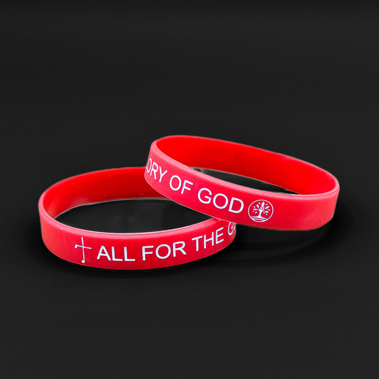"ALL FOR THE GLORY OF GOD" - Wristband 2 Pack