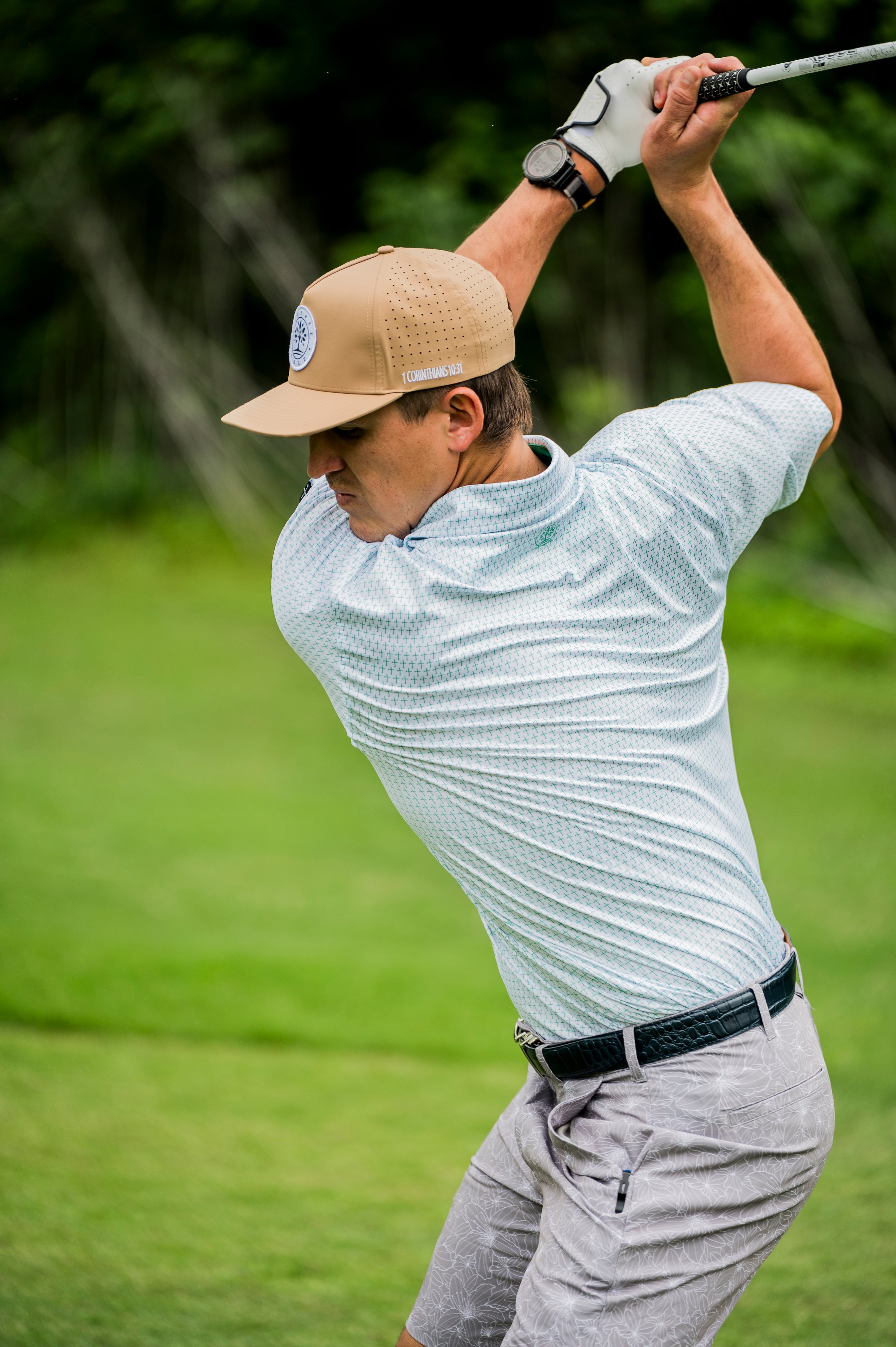 The Cross Green Christian Golf Polo
