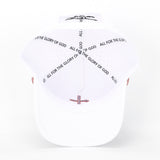 Fig Tree “Freedom” Rope Hat – White with Red & Blue Cross
