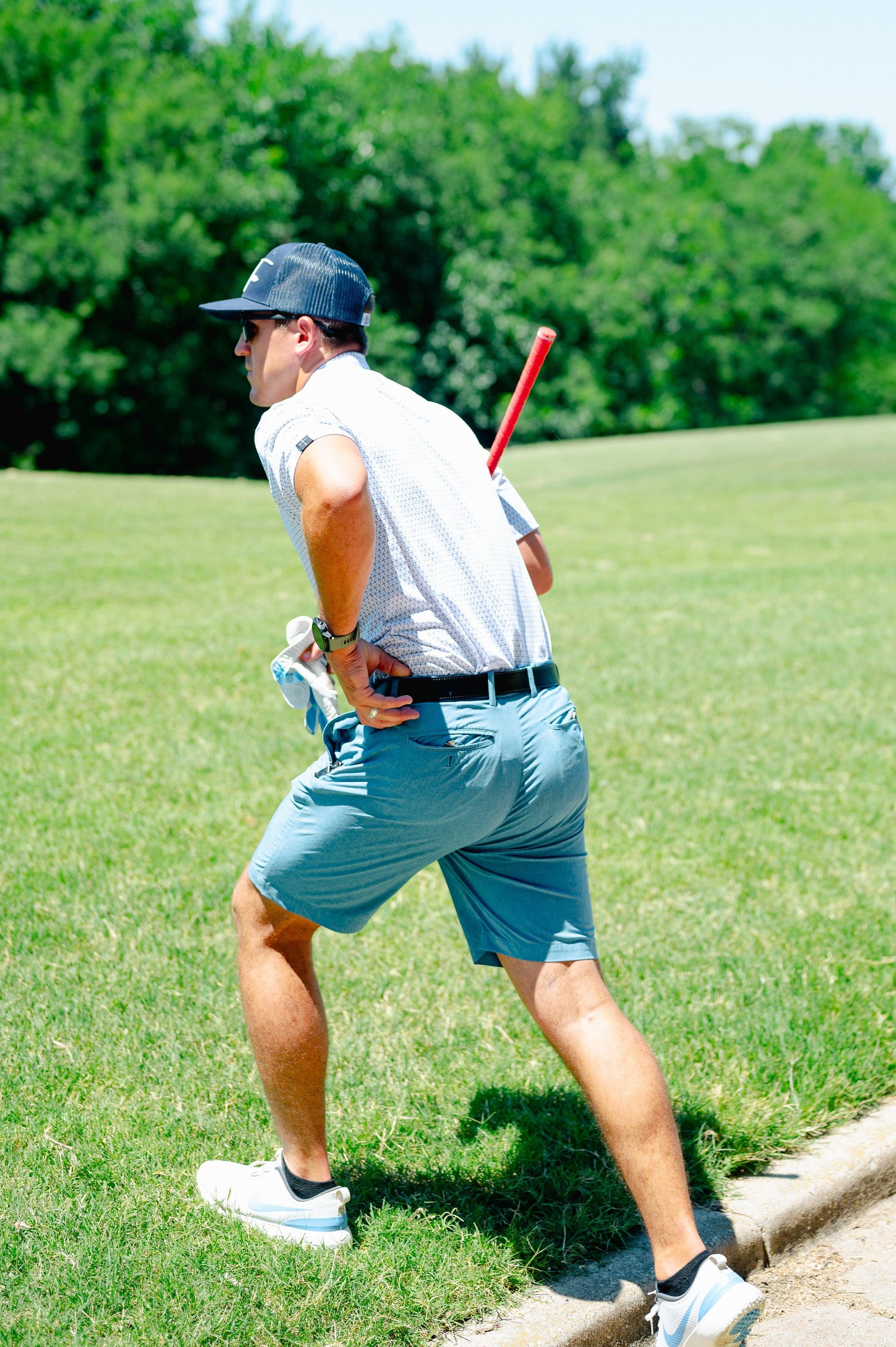 The Cross Christian Golf Polo - Black