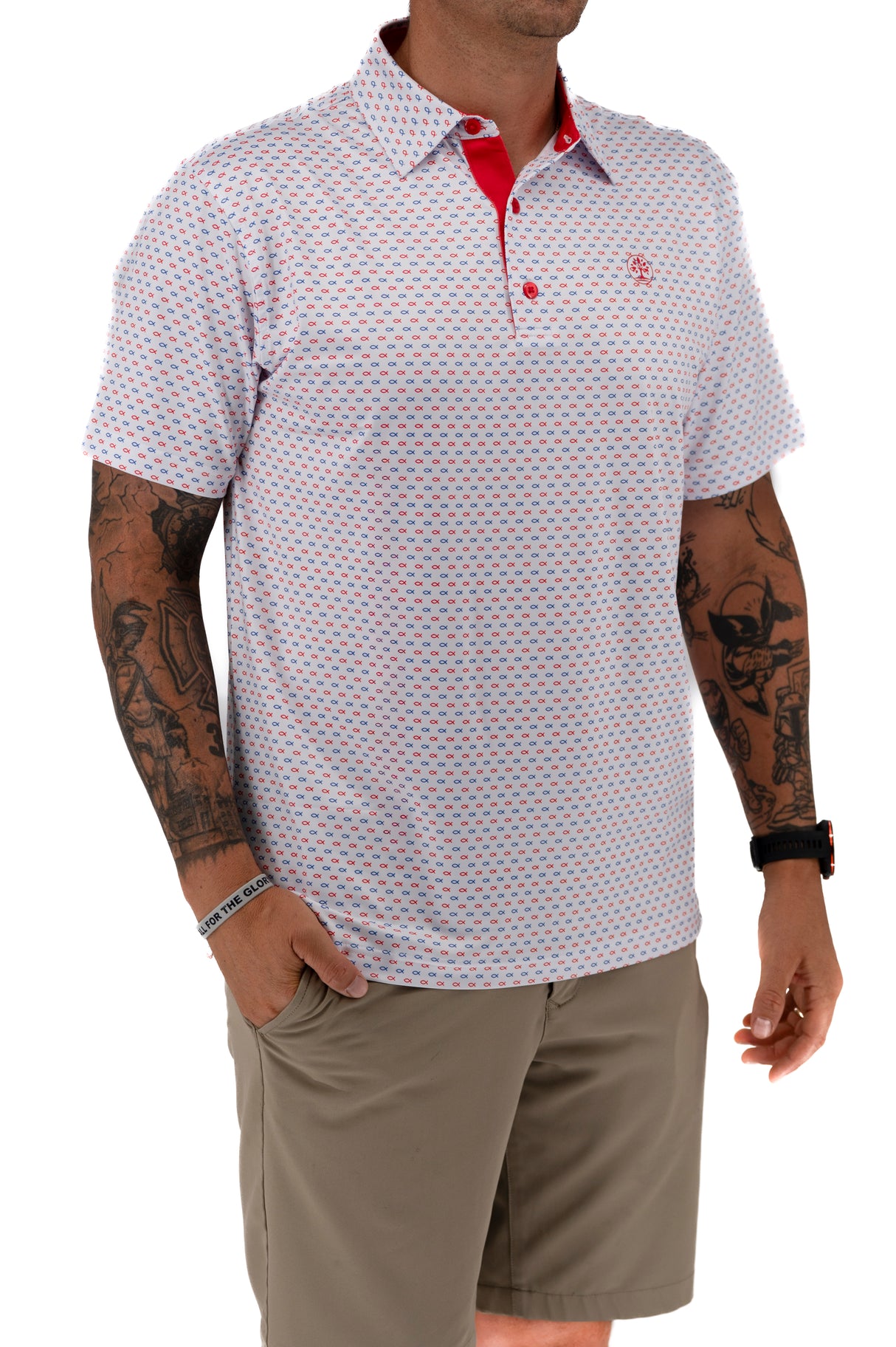 Fishers of Men Christian Golf Polo - Freedom