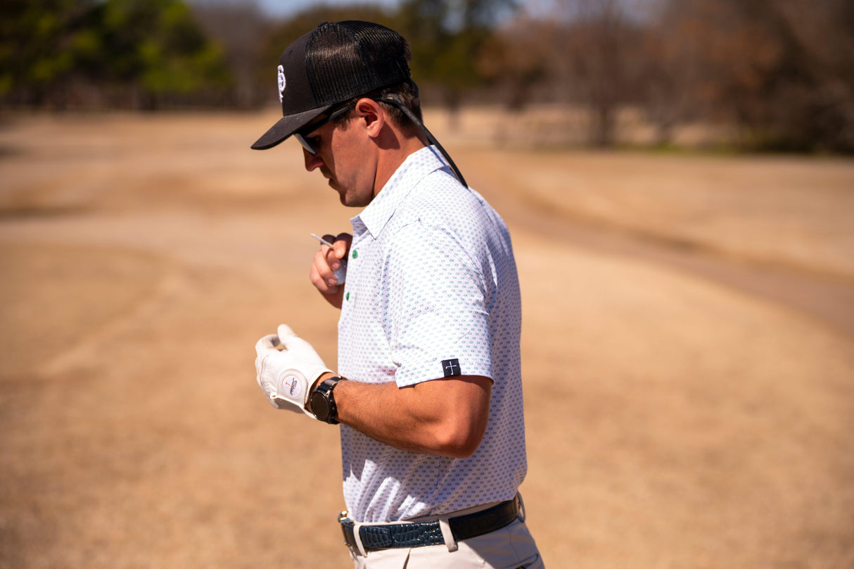 Fishers of Men Christian Golf Polo - Green