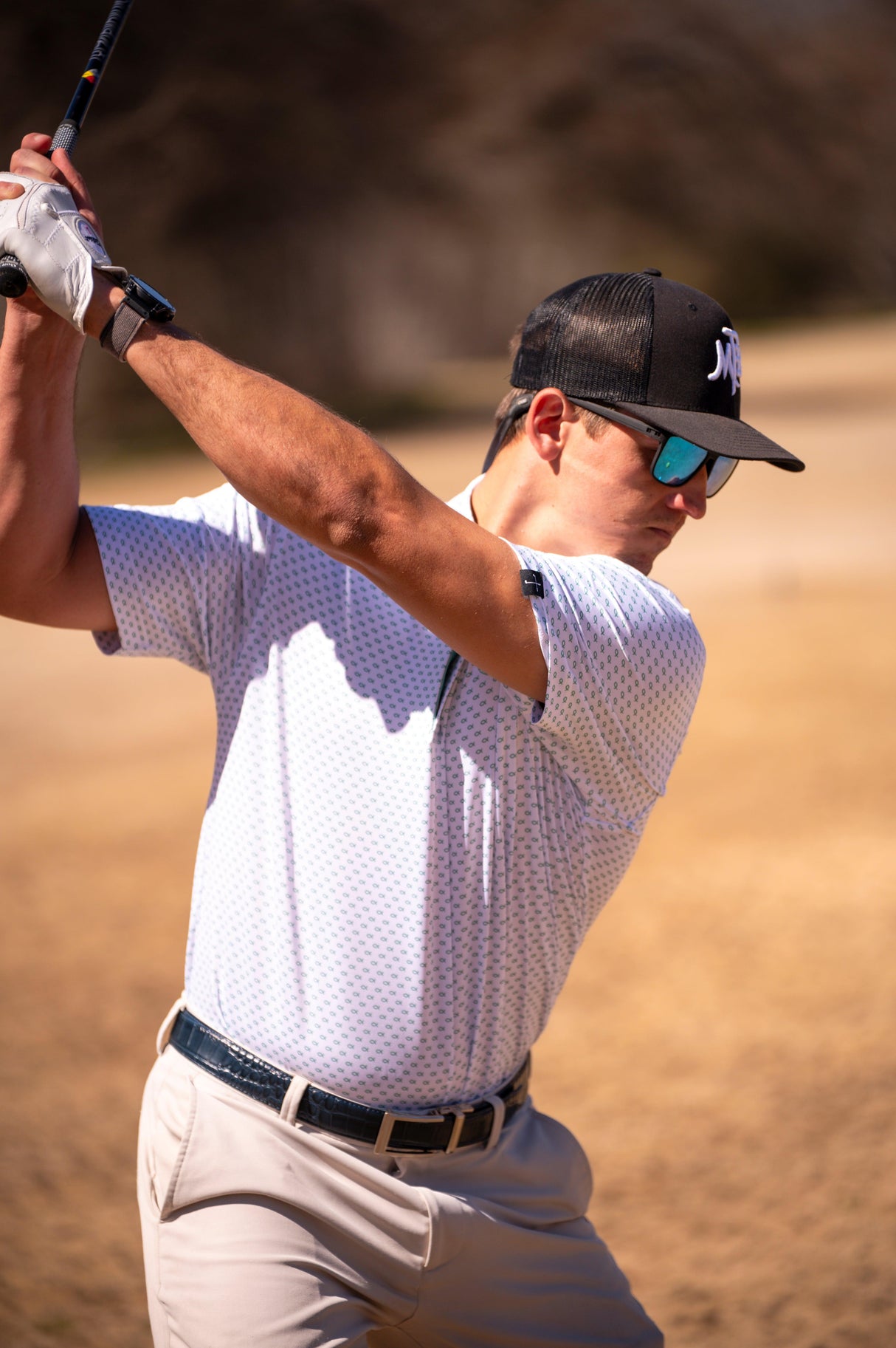 Fishers of Men Christian Golf Polo - Green