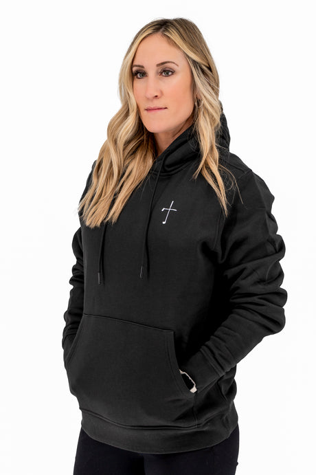 Cross Hoodie - Black