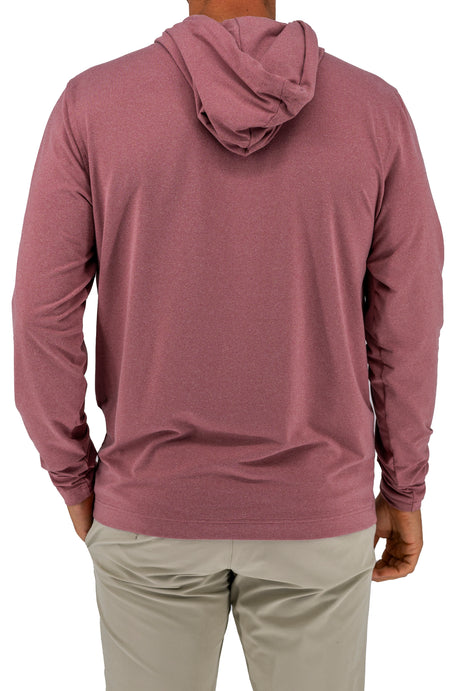 Performance Hoodie - Rosewood