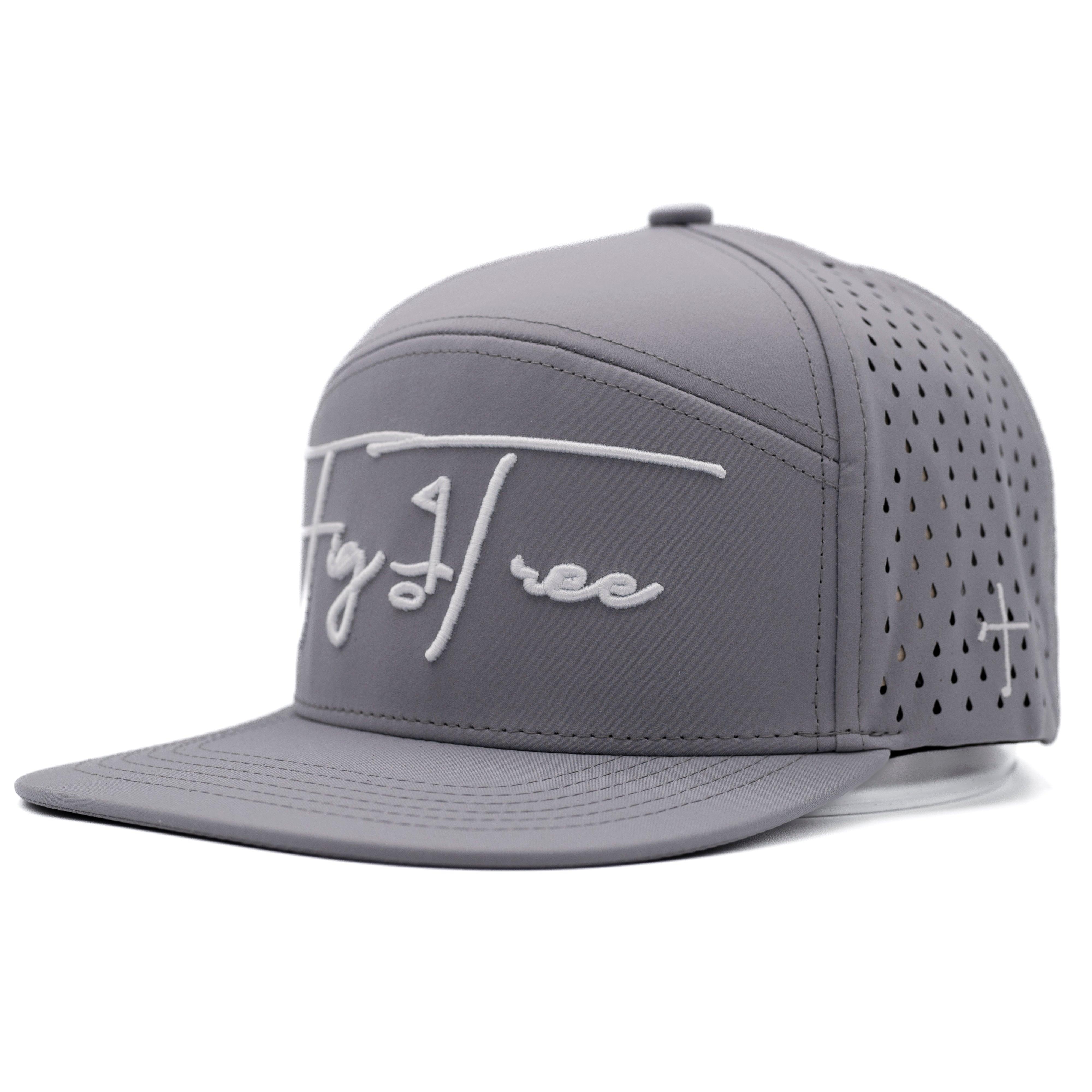 Gray Fig Tree Snapback Golf Hat – Christian Golf Cap