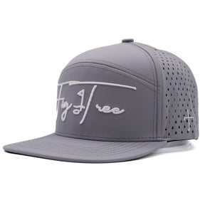 Gray Fig Tree Snapback Golf Hat – Christian Golf Cap