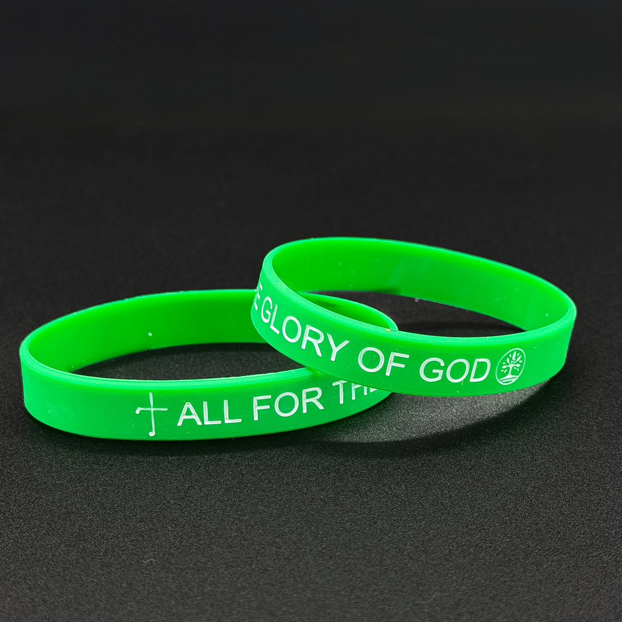 "ALL FOR THE GLORY OF GOD" - Wristband 2 Pack