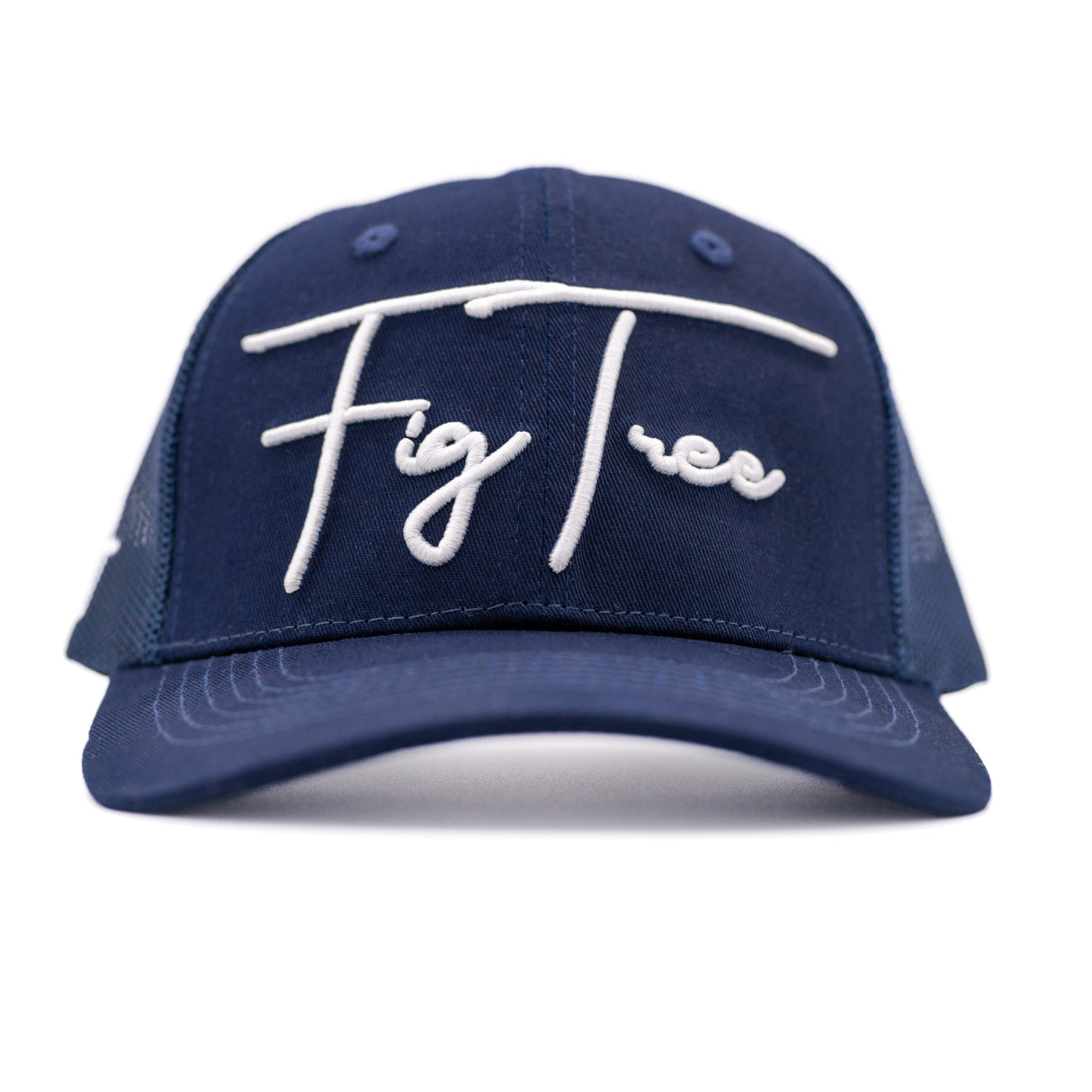 Navy Blue Mesh Snapback