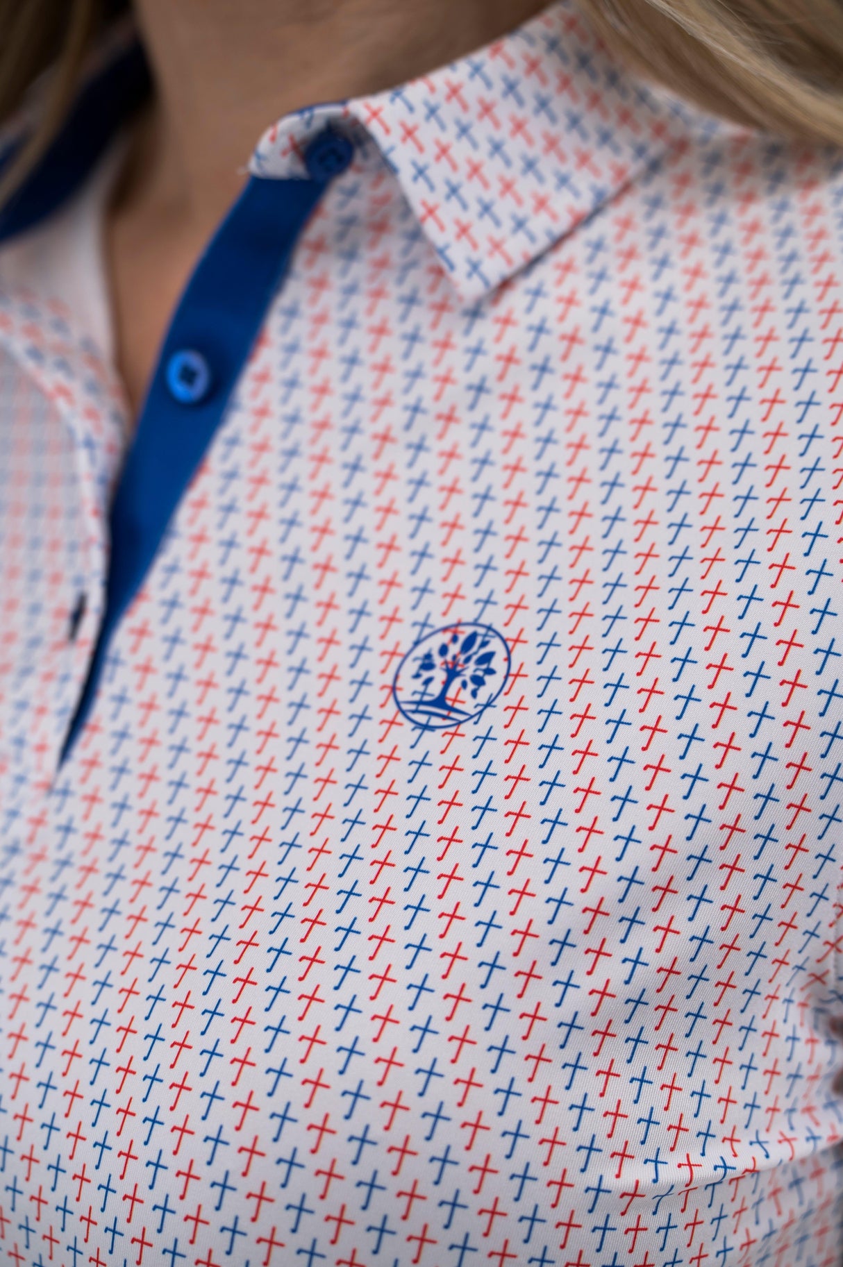 Youth Cross - Red, White, and Blue