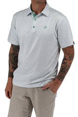 Fishers of Men Christian Golf Polo - Green