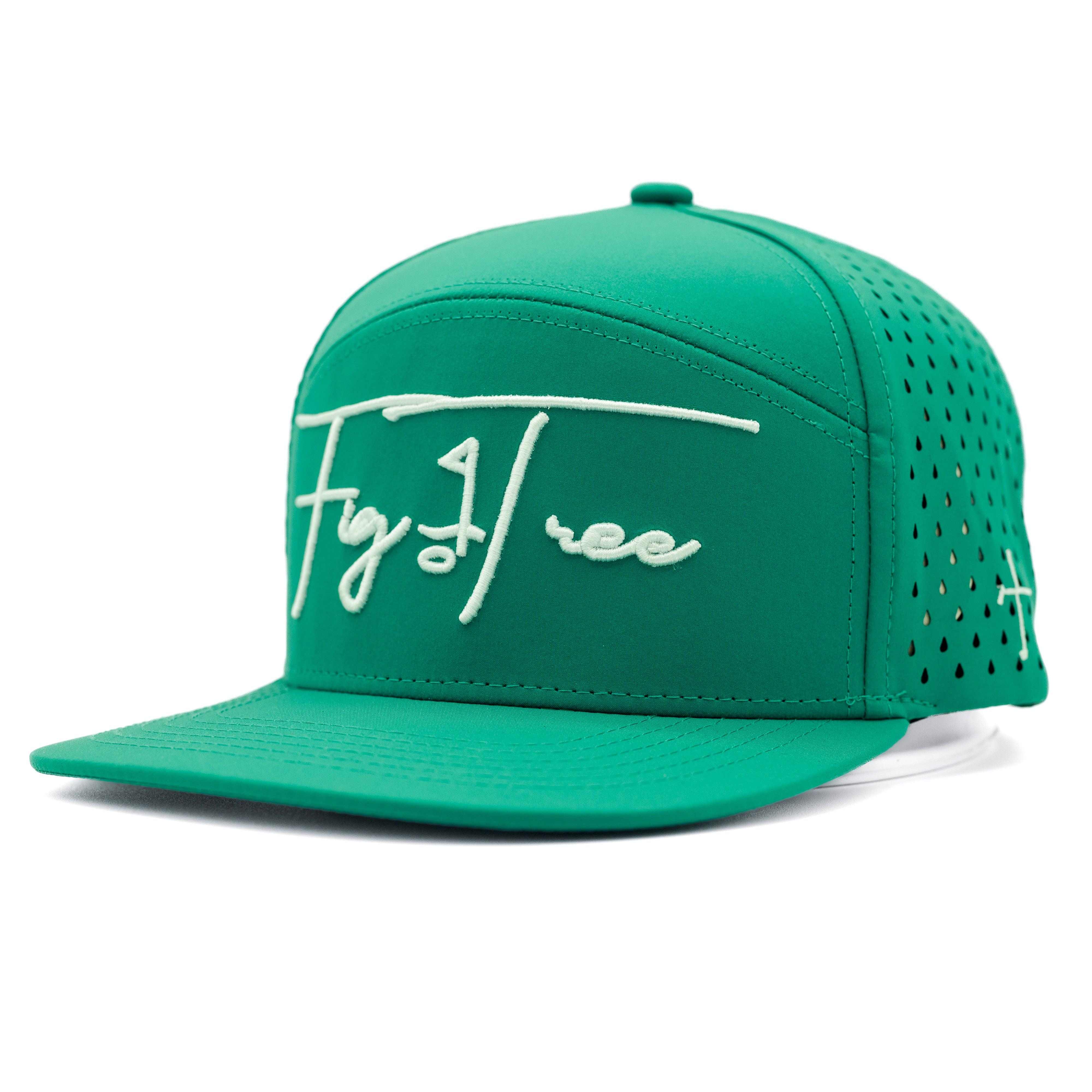Green Fig Tree Snapback Golf Hat – Christian Golf Cap