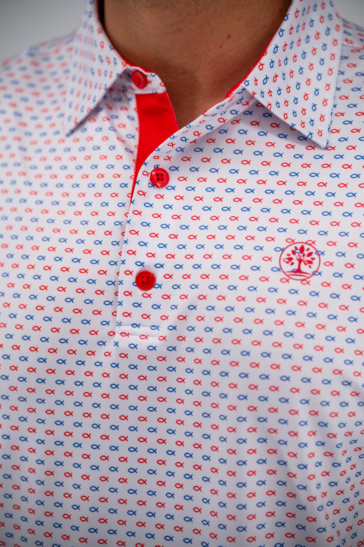 Fishers of Men Christian Golf Polo - Freedom